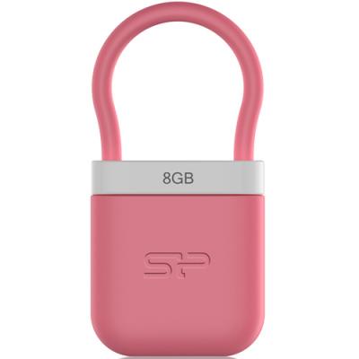 USB флеш накопичувач Silicon Power 8Gb Unique 510 pink (SP008GBUF2510V1P) - зображення 1