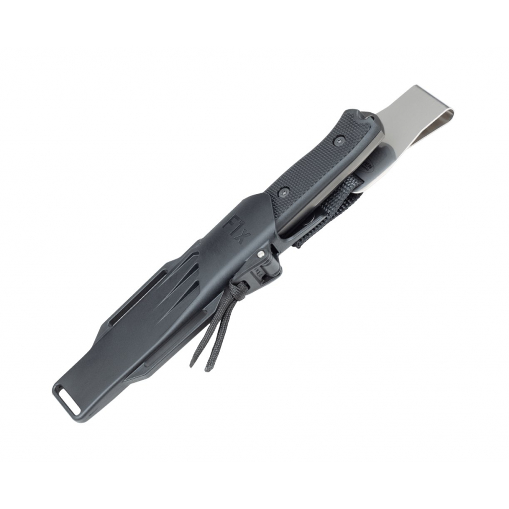 Ніж Fallkniven "Pilot Survival X CoS", Black, Zytel (F1xbclip) - зображення 4