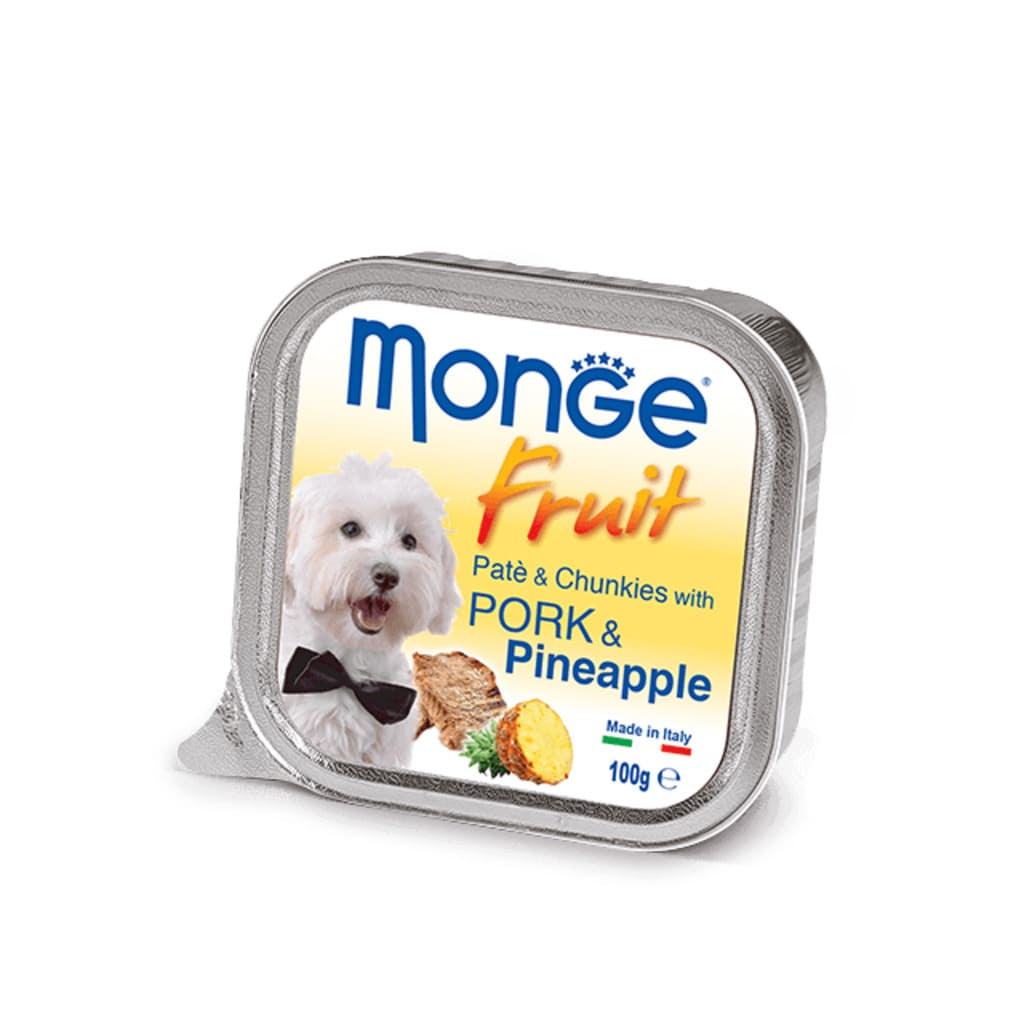 Консерви для собак Monge DOG FRUIT свинина з ананасом 100 г (8009470013253) - зображення 1