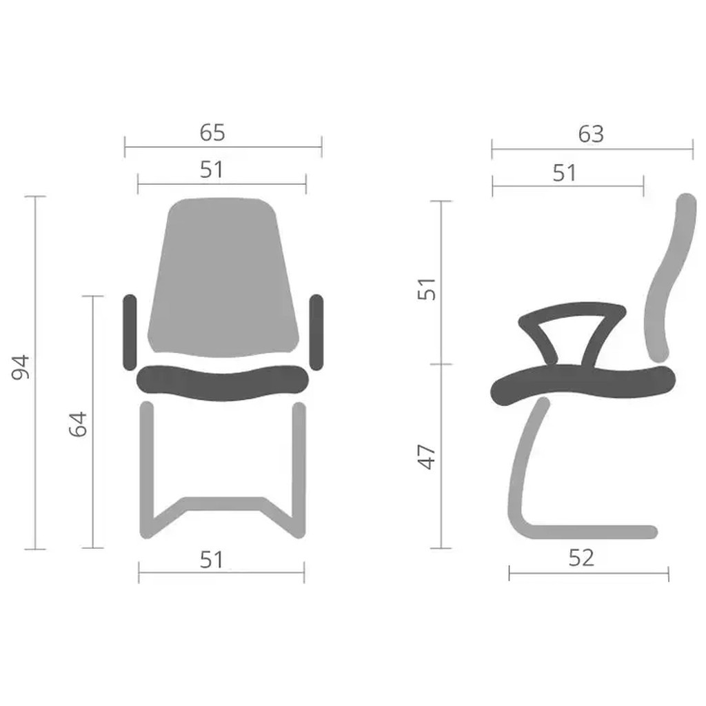 Офісне крісло Аклас Лоді CF Чорний (00119685) - зображення 7