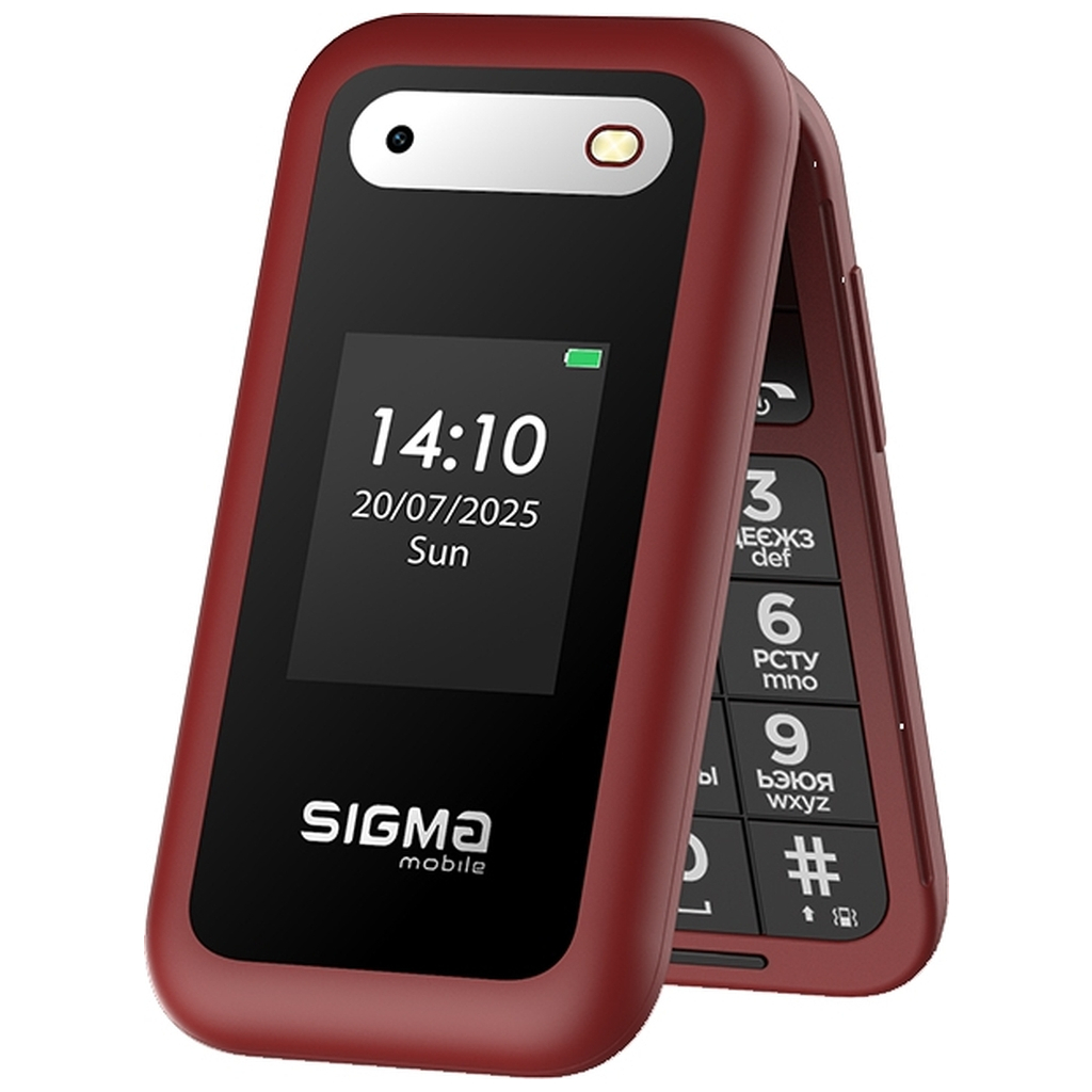 Мобільний телефон Sigma X-style 281 CLIK Red (4827798151426) - зображення 2