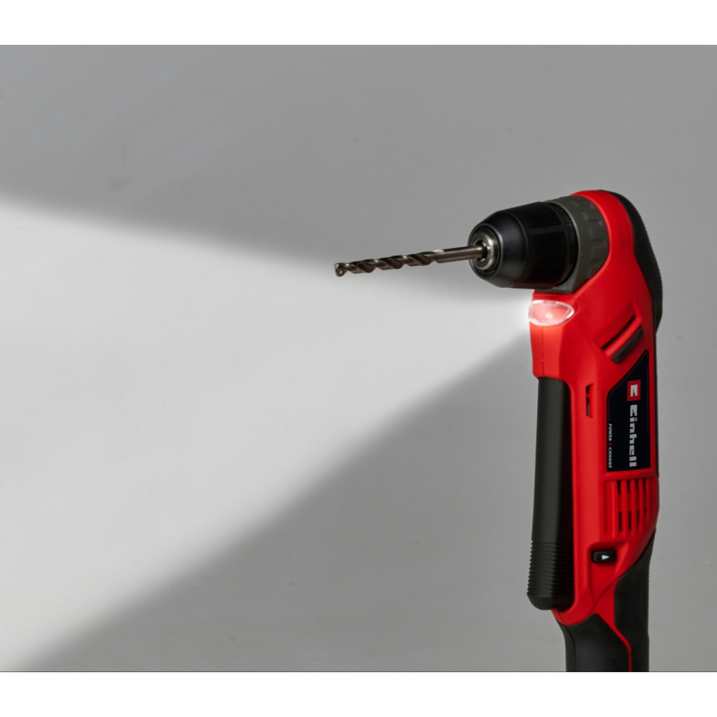 Дриль Einhell кутова TE-AD 18 Li - Solo PXC 18В, 1100 об/хв, 45Нм (без АКБ та ЗП) (4514290) - изображение 6