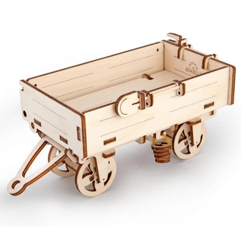 Збірна модель Ugears механічний Причеп до трактора (70006) - зображення 1