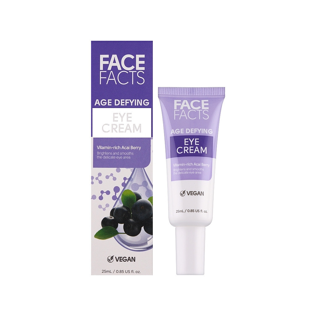 Крем для шкіри навколо очей Face Facts Age Defying Eye Cream Антивіковий 25 мл (5031413914030) - зображення 1