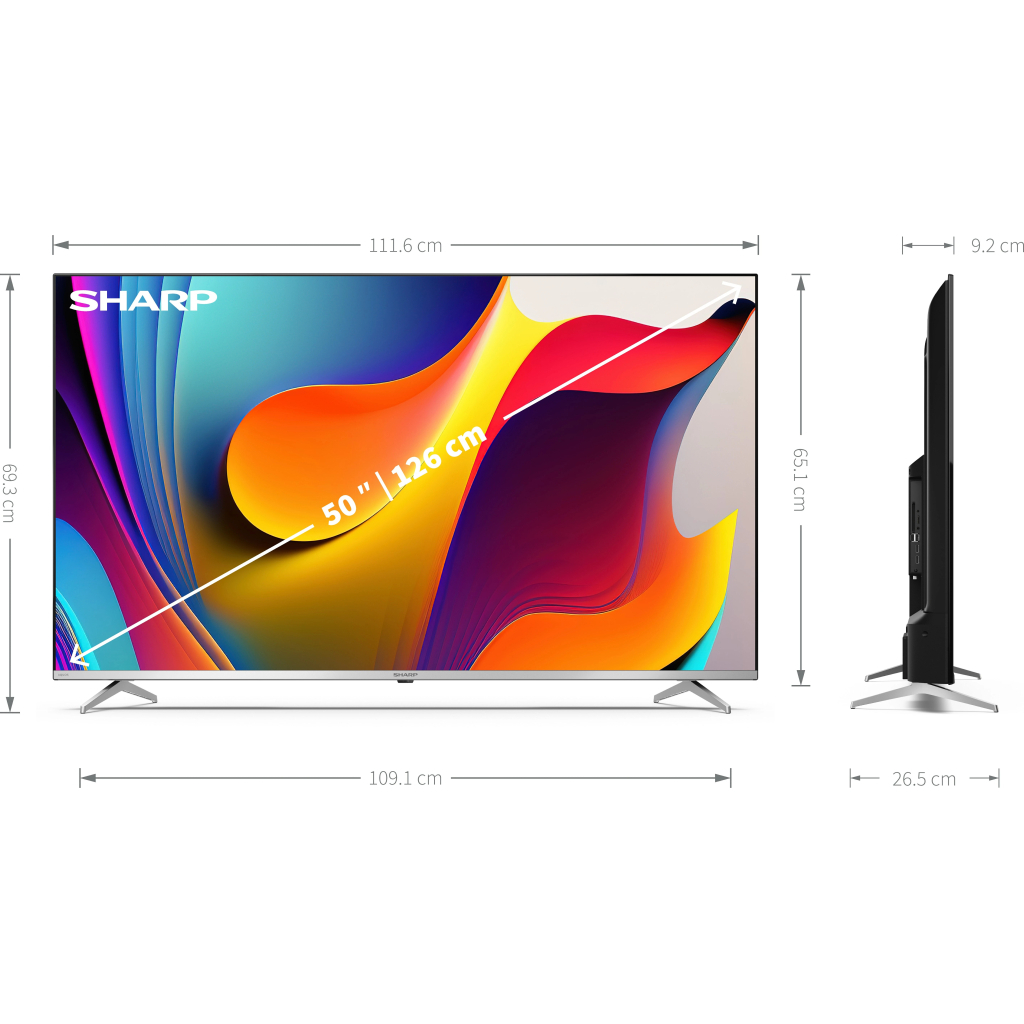 Телевізор Sharp 50FP1EA (4T-C50FP1EL2AB) - зображення 9