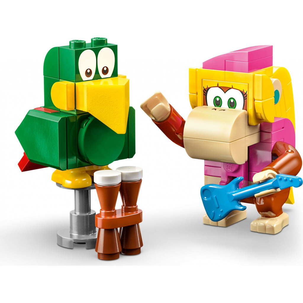 Конструктор LEGO Super Mario Імпровізація в джунглях Діксі Конґ. Додатковий набір (71421) - зображення 6