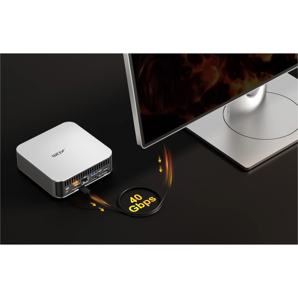 Комп'ютер GEEKOM Mini PC A8 / Ryzen7 8745HS, 32, 1TB, Radeon 780M, W11Pro (GMA8R78745HS-321T-EU) - зображення 5