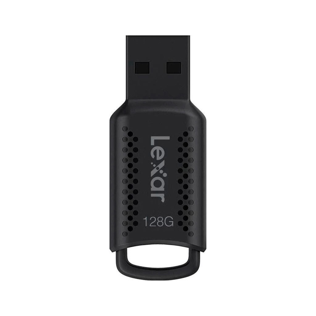 USB флеш накопичувач Lexar 128GB JumpDrive V400 Black USB 3.0 (LJDV400128G-BNBNG) - зображення 2