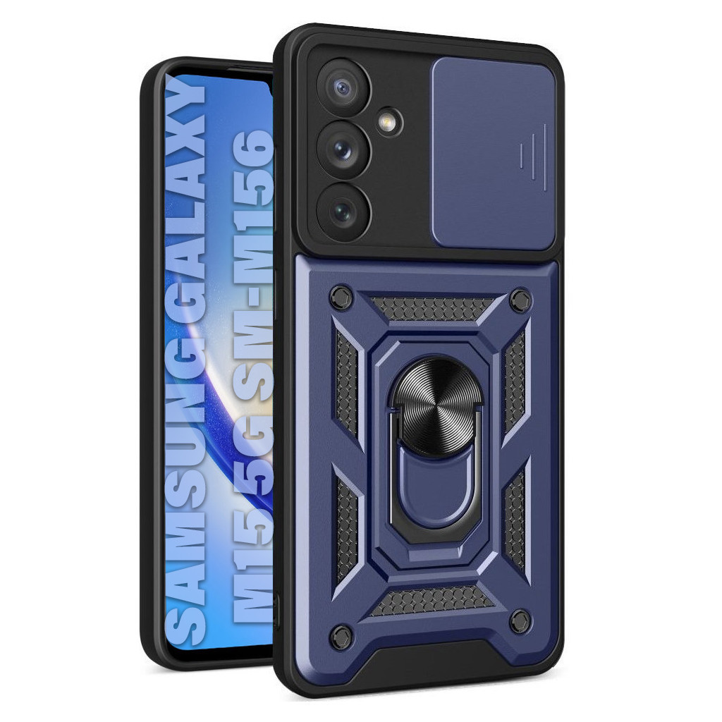 Чохол до мобільного телефона BeCover Military Samsung Galaxy M15 5G SM-M156 Blue (711053) - зображення 1