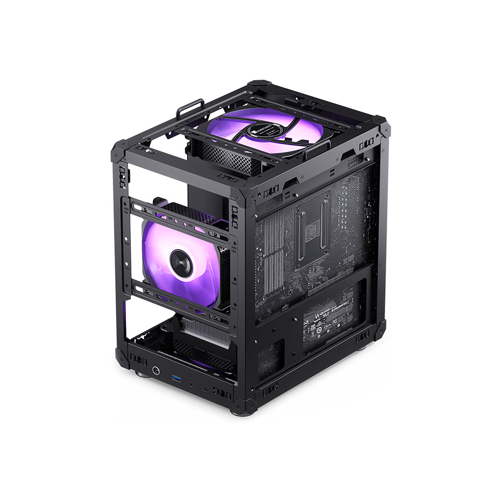 Корпус JONSBO C6 Handle Black - зображення 9