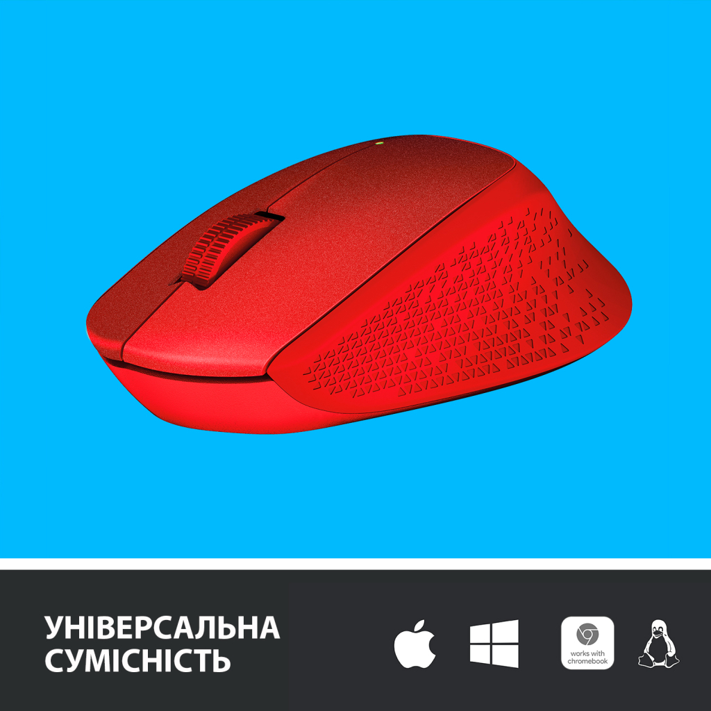 Мишка Logitech M330 Silent plus Red (910-004911) - зображення 4