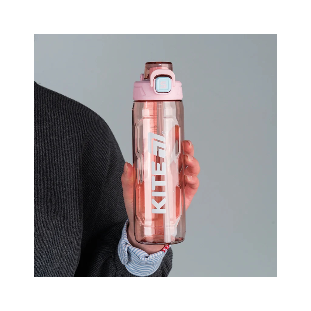 Поїльник-непроливайка Kite 800 мл, рожева (K25-1211-3) - зображення 5