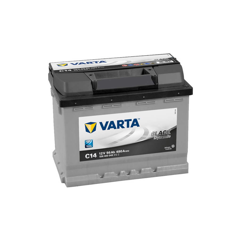 Акумулятор автомобільний Varta Black Dynamic 56Ah Ев (-/+) (480EN) (556400048) - зображення 1