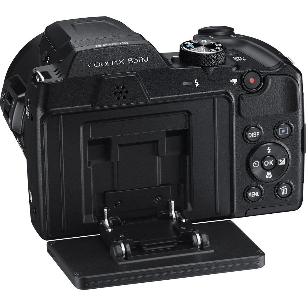 Цифровий фотоапарат Nikon Coolpix B500 Black (VNA951E1) - зображення 5
