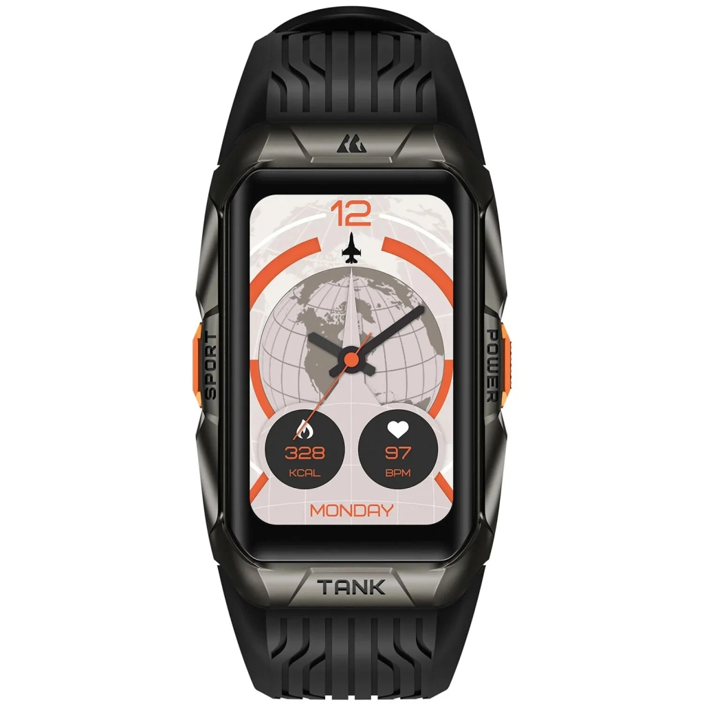 Смарт-годинник KOSPET Tank X2 ULTRA BLACK (6974958250746) - зображення 6