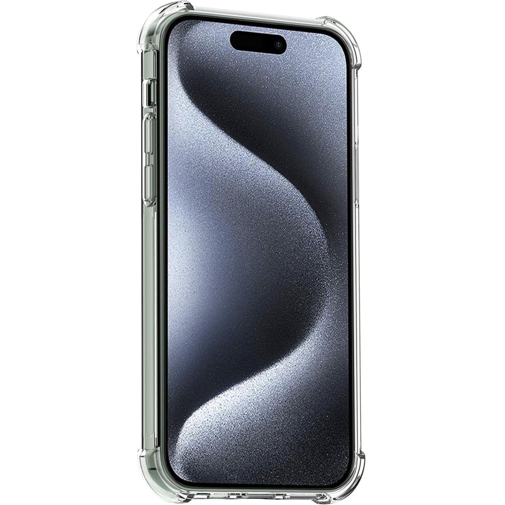 Чохол до мобільного телефона BeCover Apple iPhone 15 Pro Clear (710080) - зображення 3
