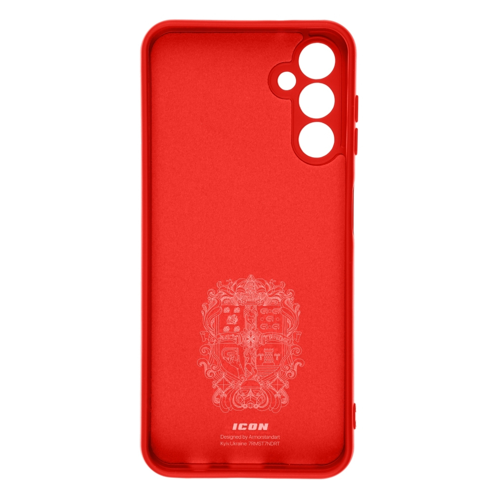 Чохол до мобільного телефона Armorstandart ICON Case Samsung A14 4G / A14 5G Camera cover Red (ARM66170) - зображення 2