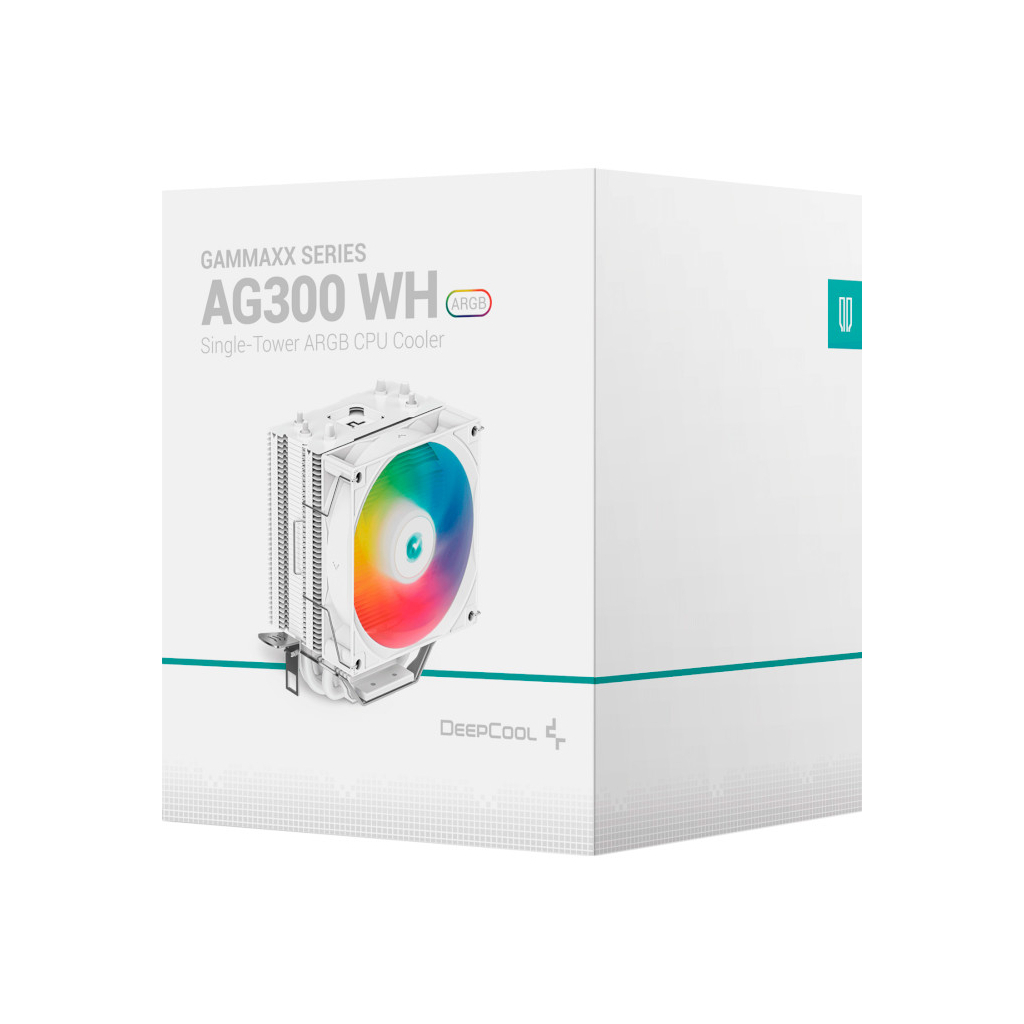 Кулер до процесора Deepcool AG300 WH ARGB (R-AG300-WHAMMN-G) - зображення 10
