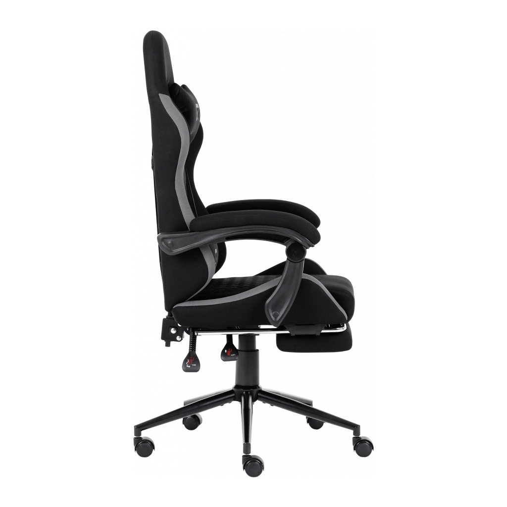 Крісло ігрове GT Racer X-2324 Black/Gray (X-2324 Fabric Black/Gray) - зображення 3