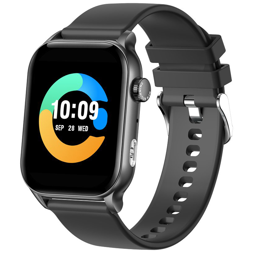 Смарт-годинник Gelius GP-SW015 Amazwatch Light Black (2099901012722) - зображення 1