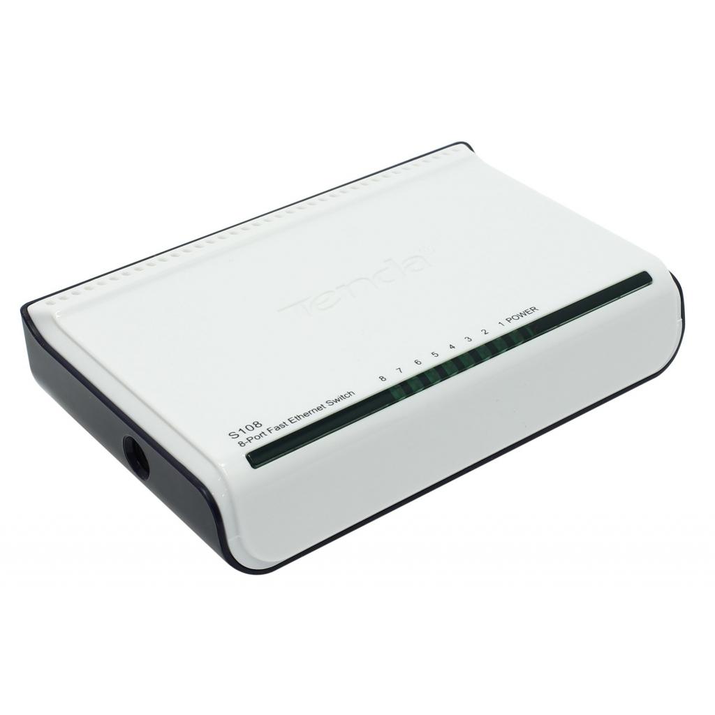 Комутатор мережевий Tenda S108 - изображение 3