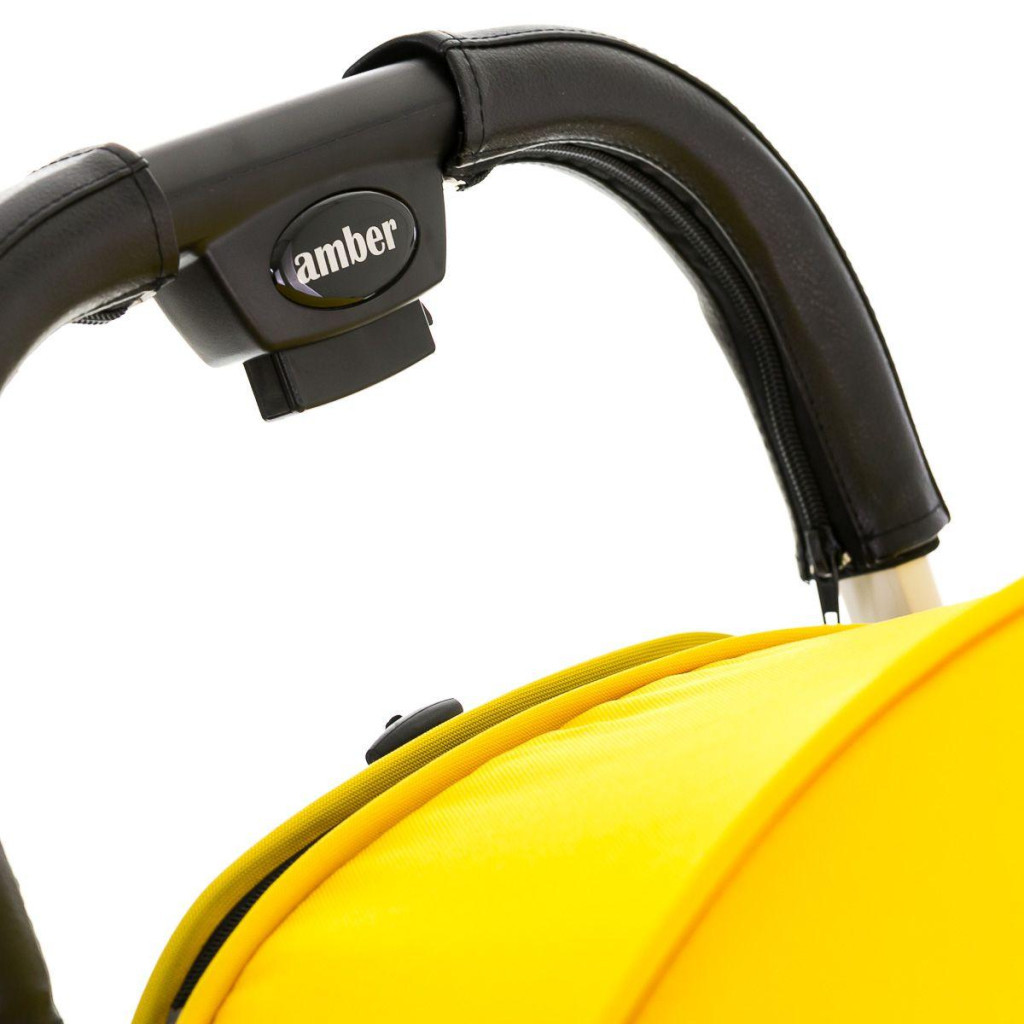 Коляска BabyHit Amber Plus Yellow Black (30 166) - зображення 10
