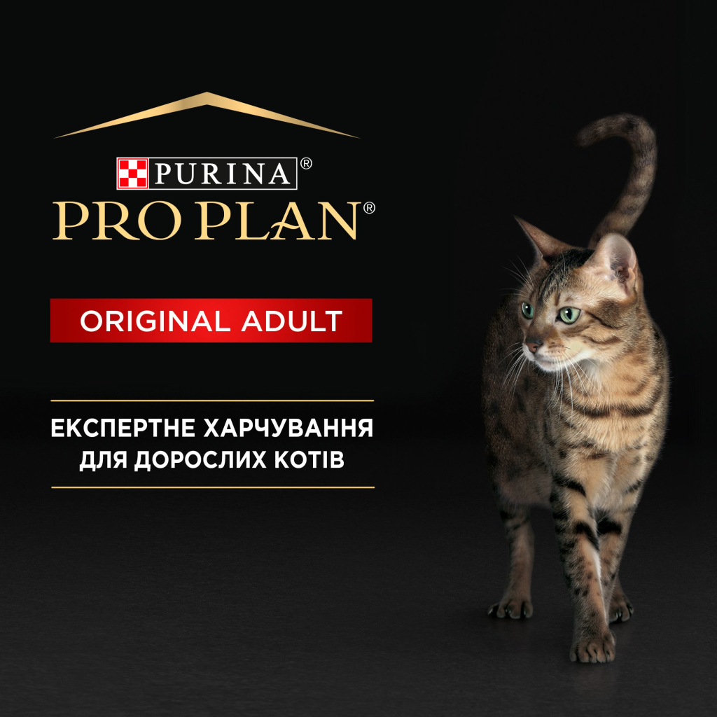 Сухий корм для кішок Purina Pro Plan Original з куркою 10 кг (7613036508032) - зображення 5