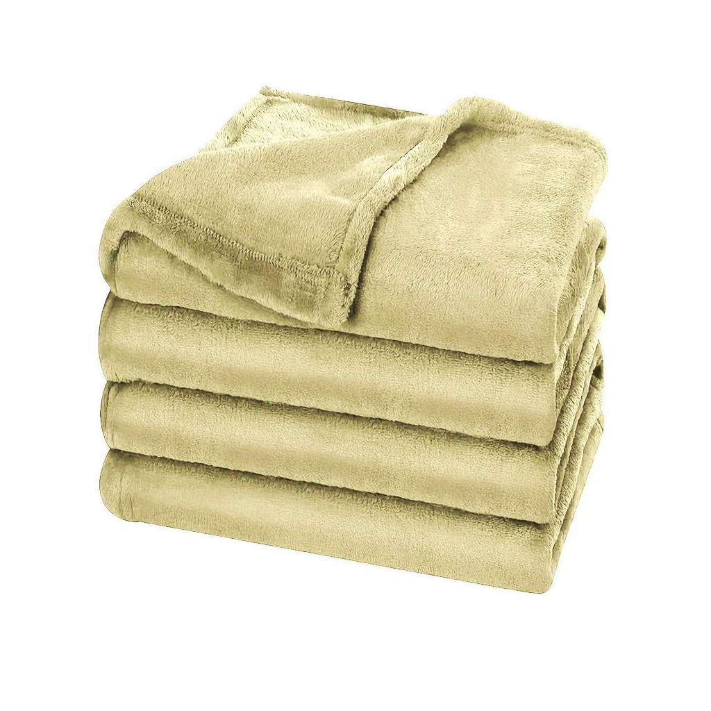 Плед Bergamo Fancy пісчано-бежевий 130 х 180 см (70030405-17) - изображение 3