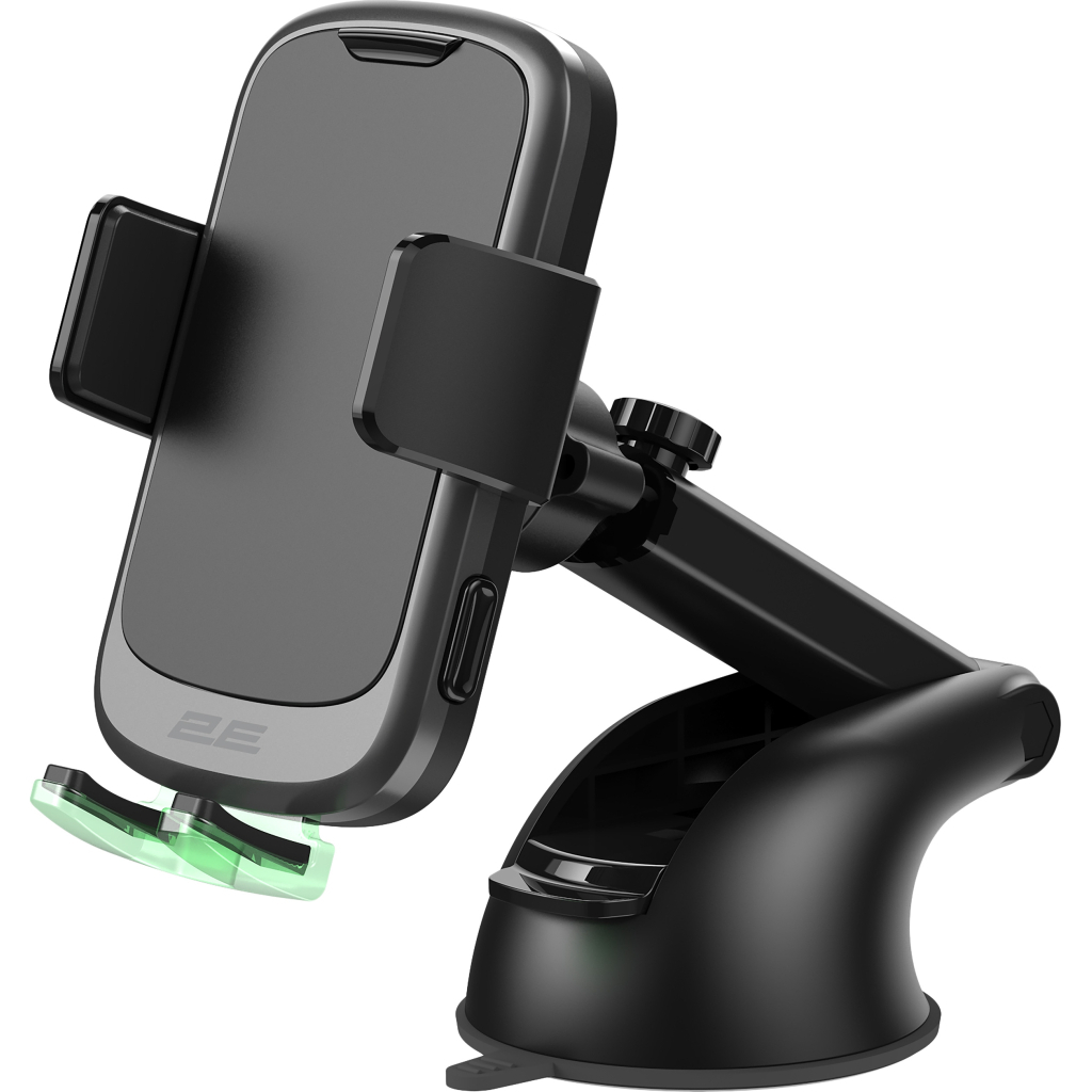 Універсальний автотримач 2E 4.7-7", Wireless Qi 15W, USB-A/QC/3.0/30W, USB-С/PD/30W (2E-WCQ01-10) - изображение 1