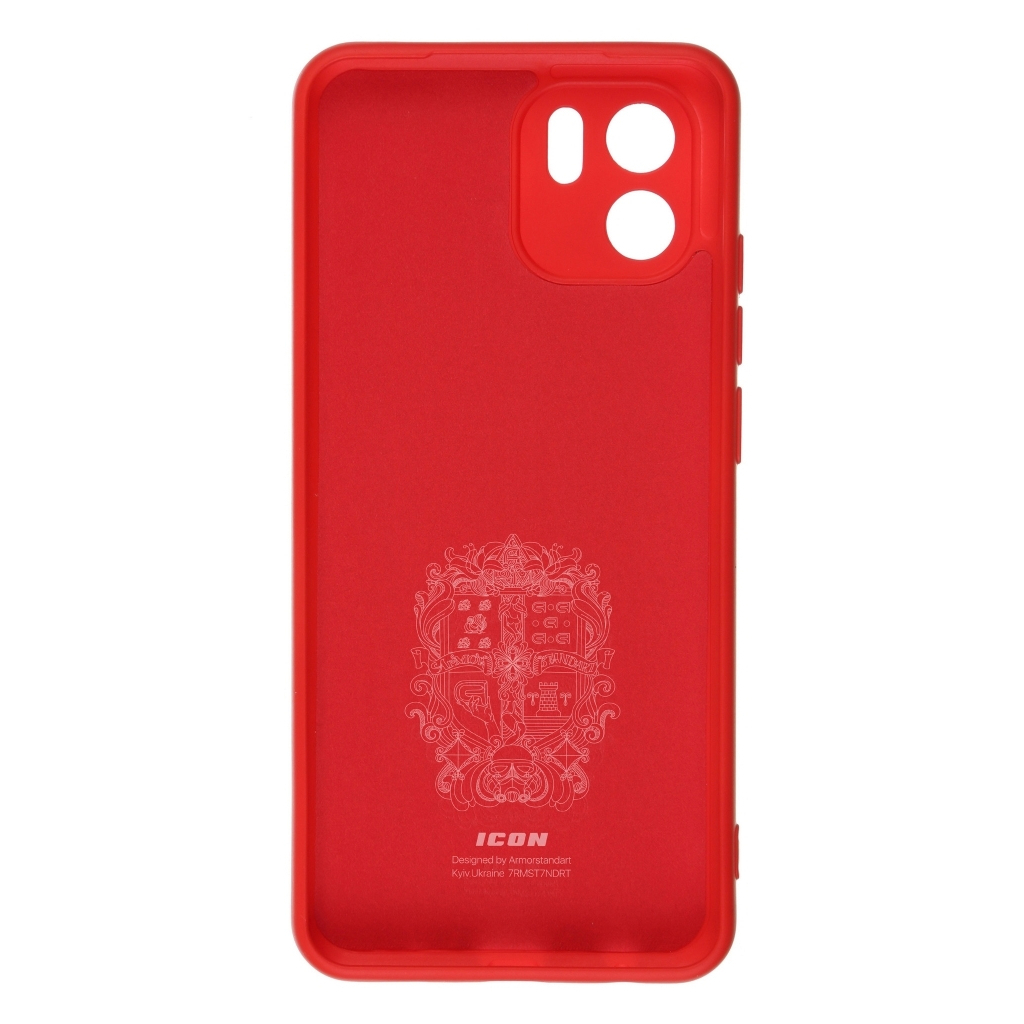 Чохол до мобільного телефона Armorstandart ICON Case Xiaomi Redmi A2 Camera cover Red (ARM66539) - зображення 2