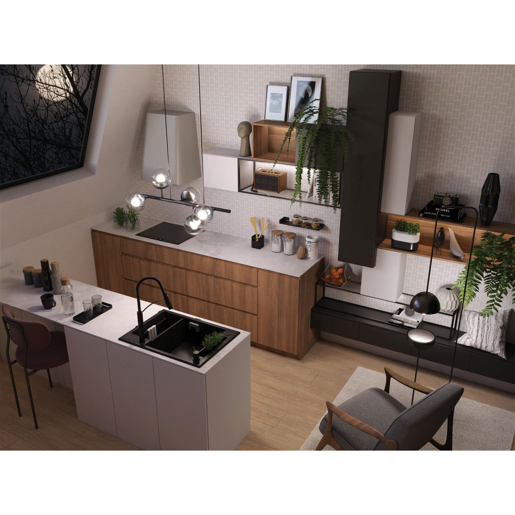 Мийка кухонна Deante Magnetic (ZRM_T503) - зображення 3