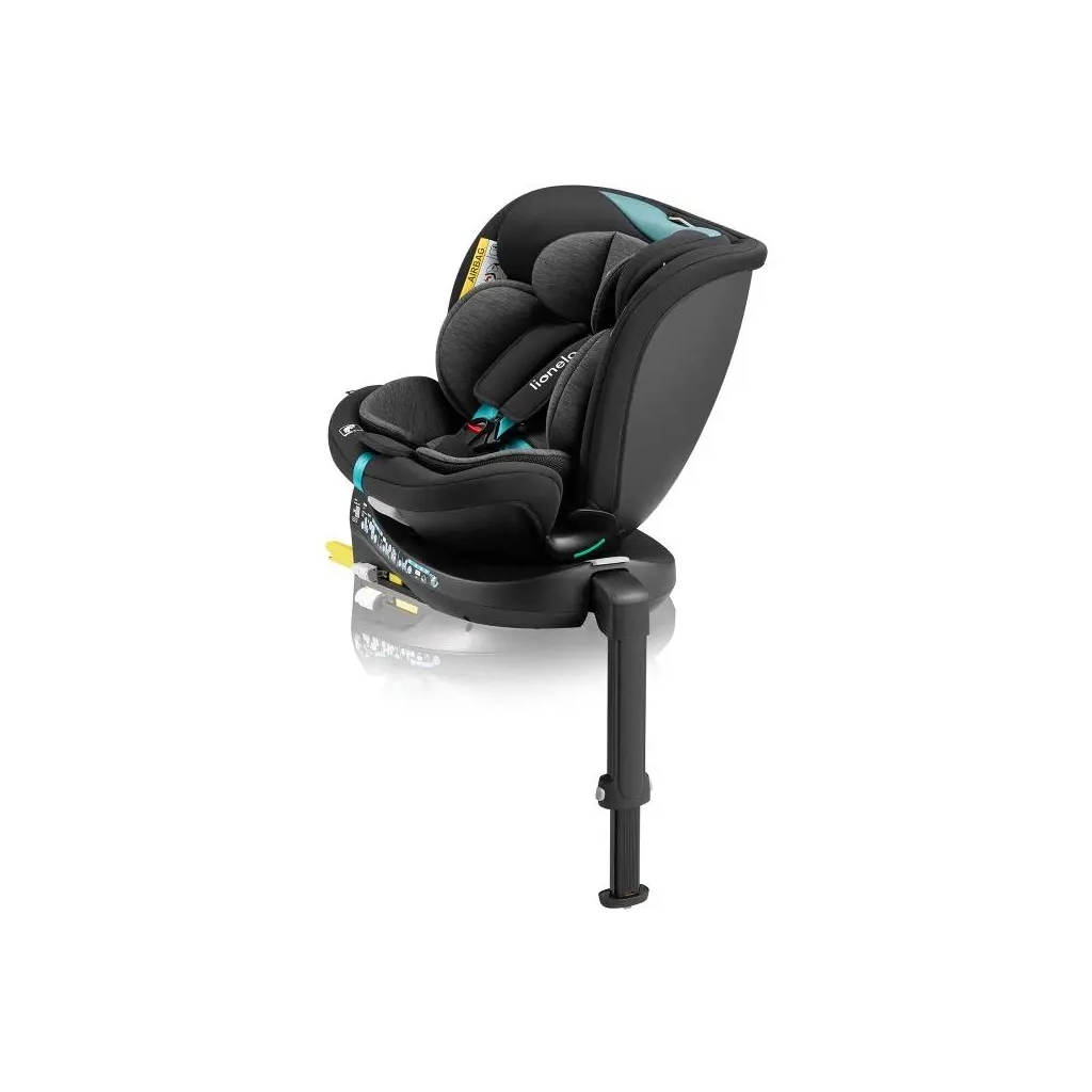Автокрісло Lionelo Navy I-Size Black Turquoise (LO-NAVY I-SIZE BLACK TURQUOISE) - зображення 5