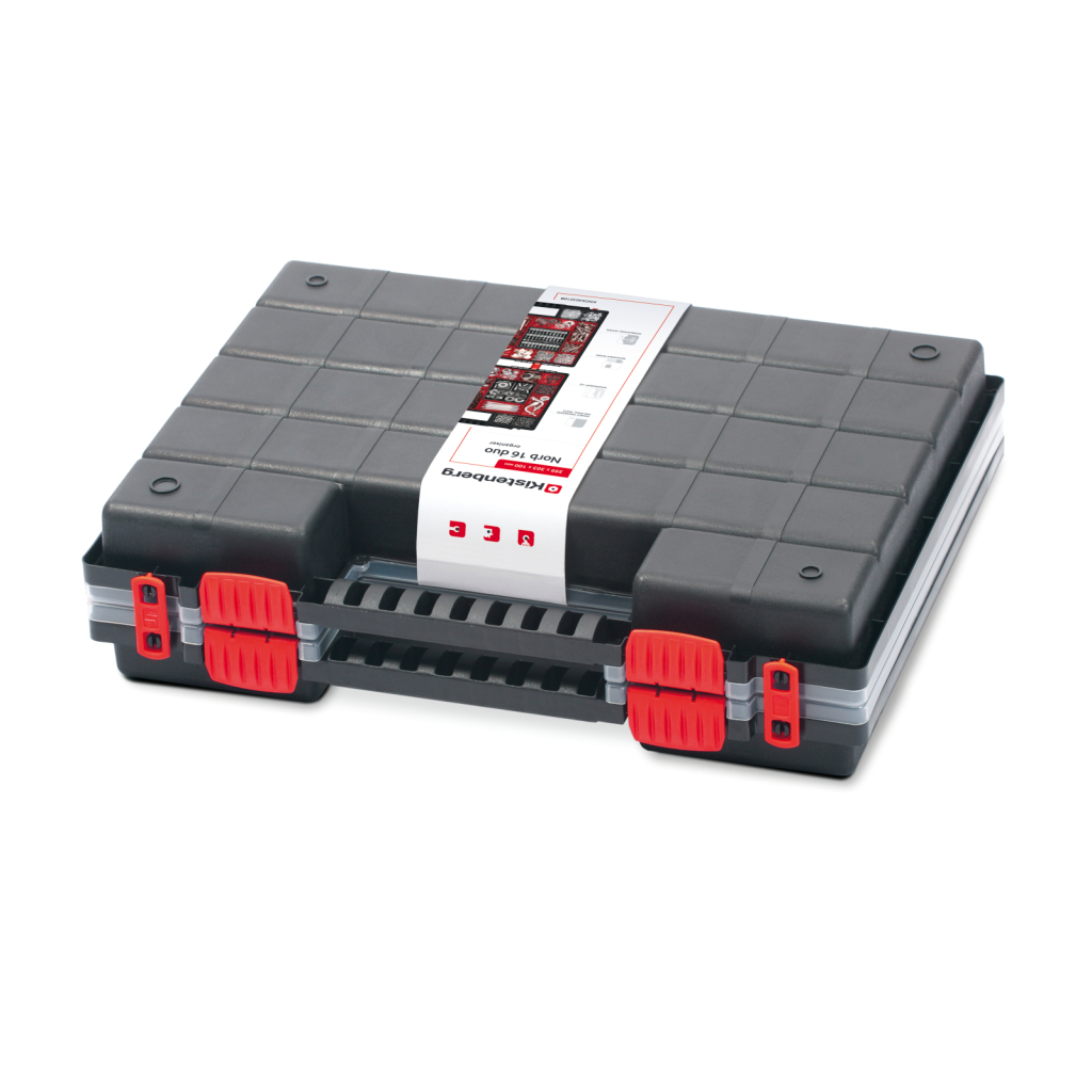 Ящик для інструментів Kistenberg органайзер 16", 399*303*100, NORB DUO, KNOS403010B (KNOS403010B) - зображення 4