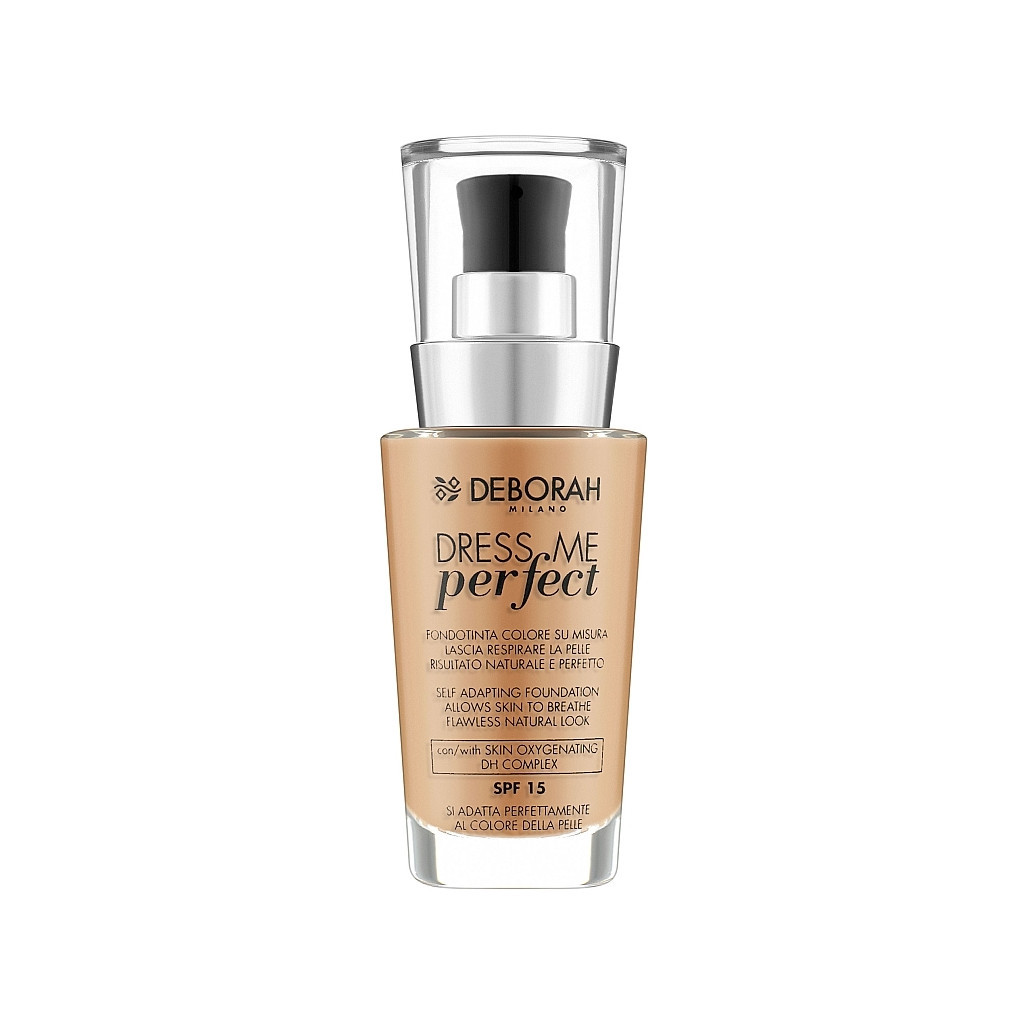 Тональна основа Deborah Dress Me Perfect SPF15 03 - Sand (8009518230123) - зображення 1