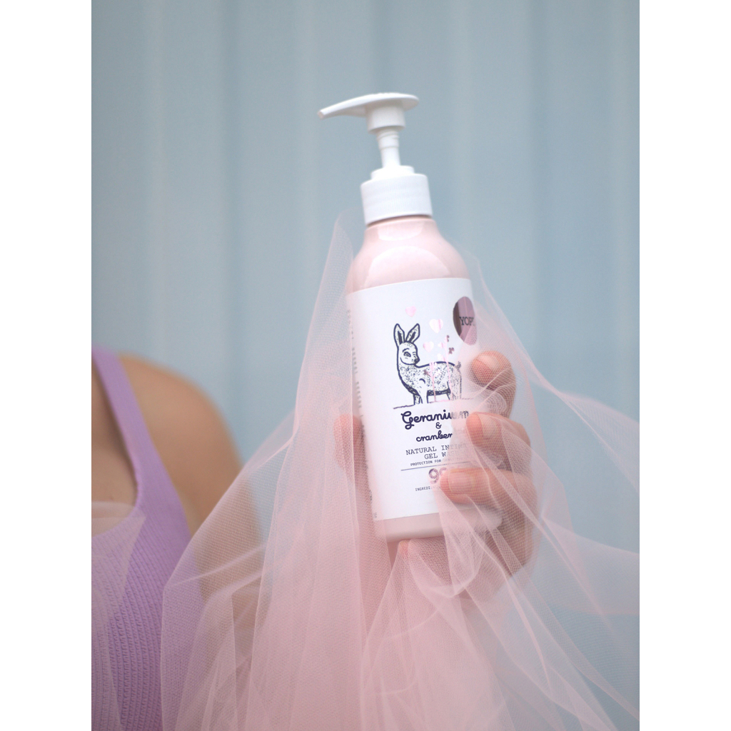 Гель для інтимної гігієни Yope Geranium & Cranberry 300 мл (5903760200145) - изображение 5