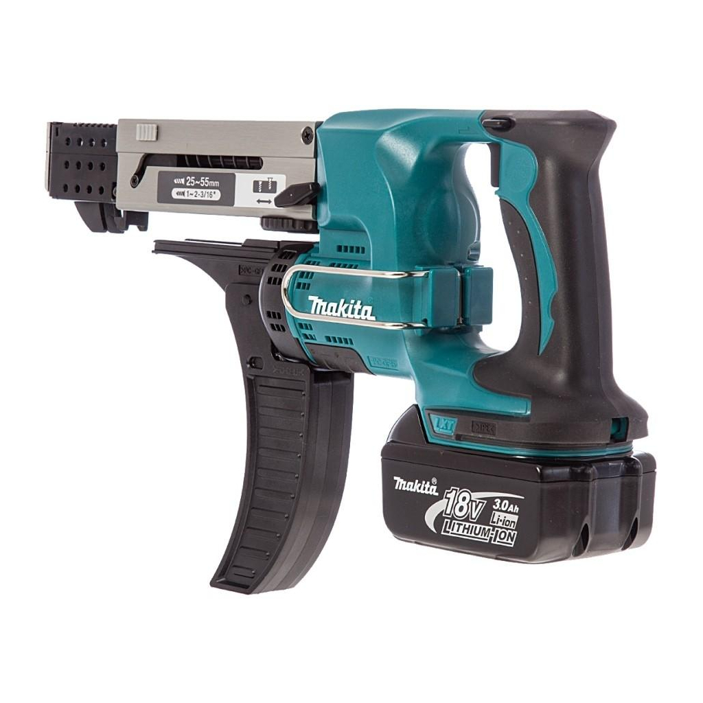 Шуруповерт Makita магазинний з автоматичною подачею + кейс (DFR550RFE) - зображення 3