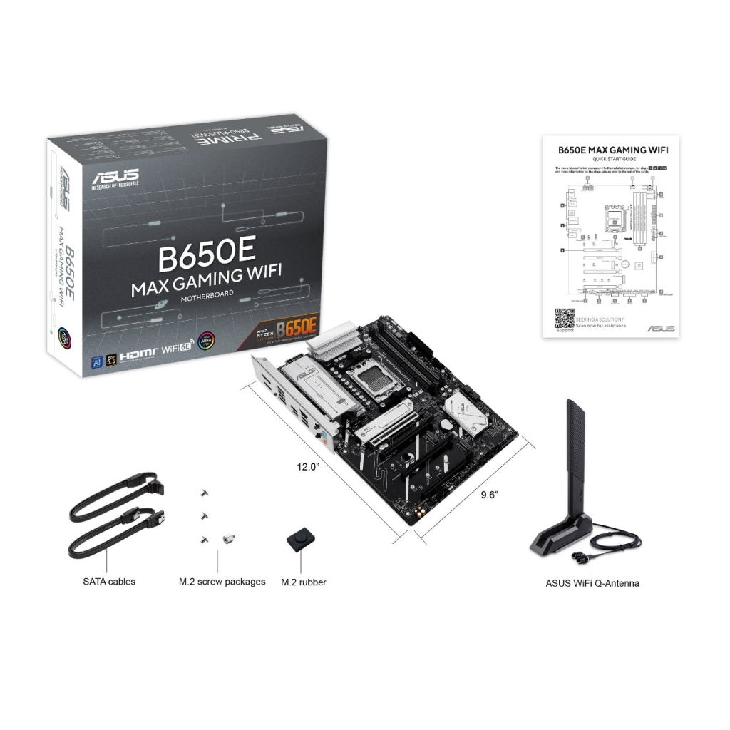 Материнська плата ASUS B650E MAX GAMING WIFI - зображення 6