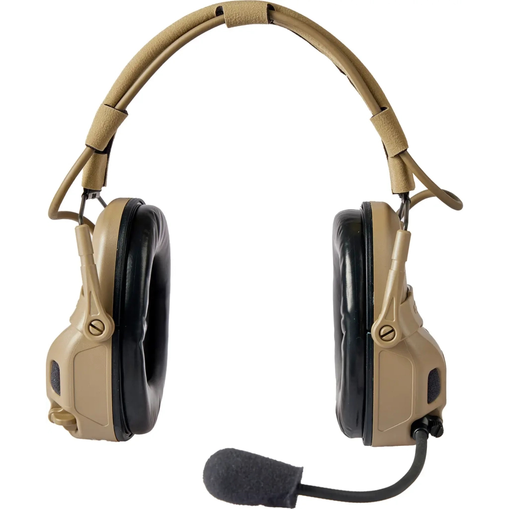 Тактичні навушники Ops-Core AMP Communication Headset-Connectorized. Верхній тримач. Tan (N101153-01-0000) - зображення 2