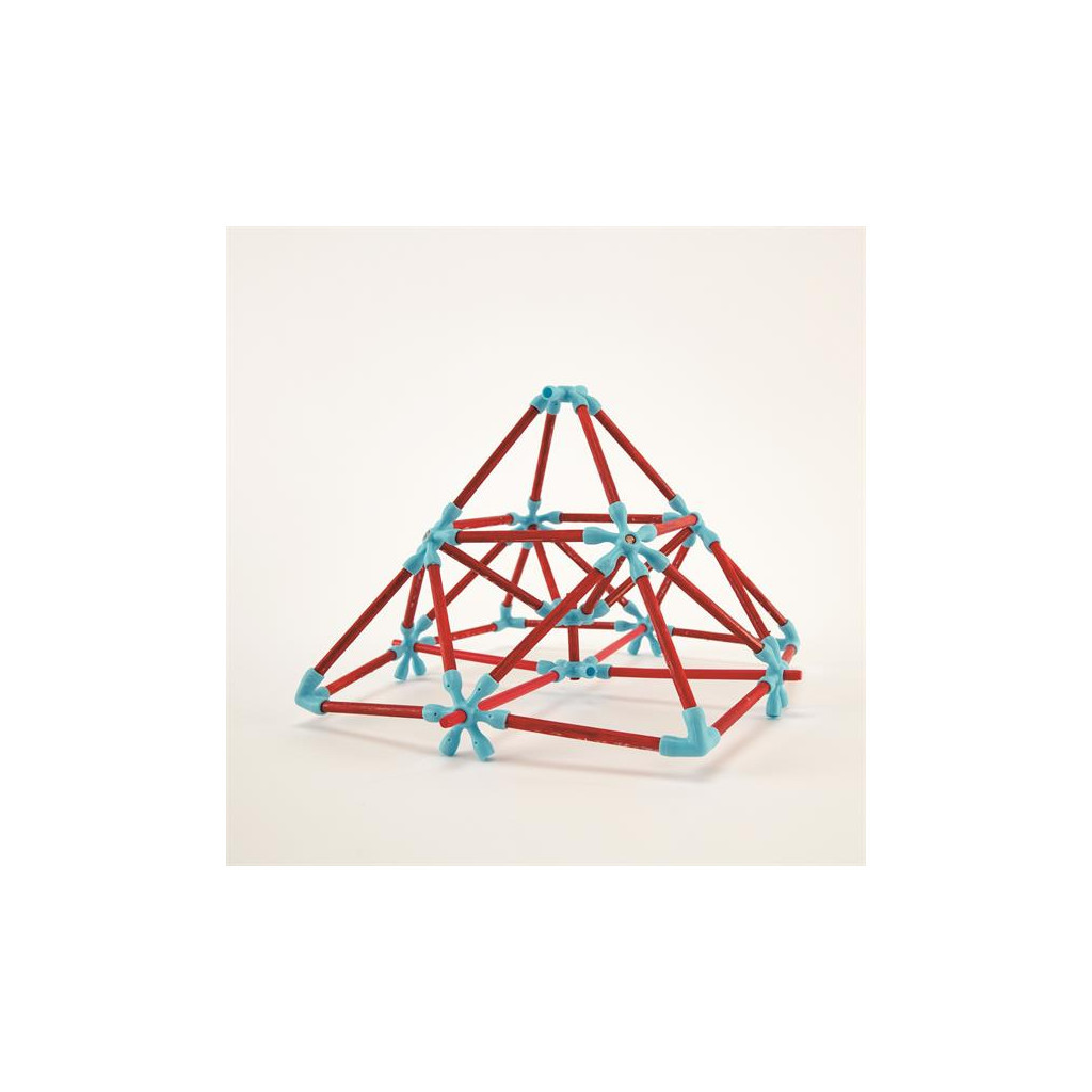 Конструктор Hape Flexistix Креативні фігури 133 деталі бамбуковий (E5565) - зображення 4