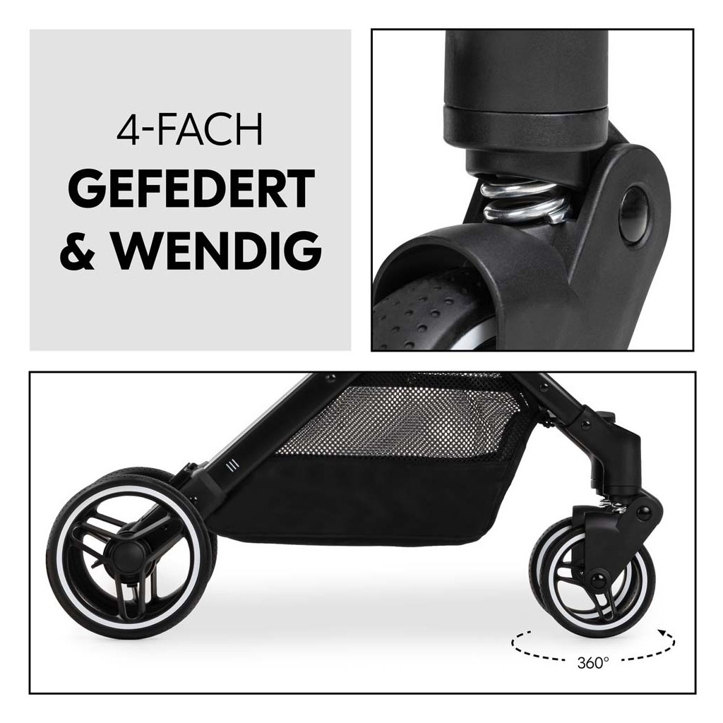 Коляска Hauck Travel N Care Plus Black (16018-3) - зображення 5