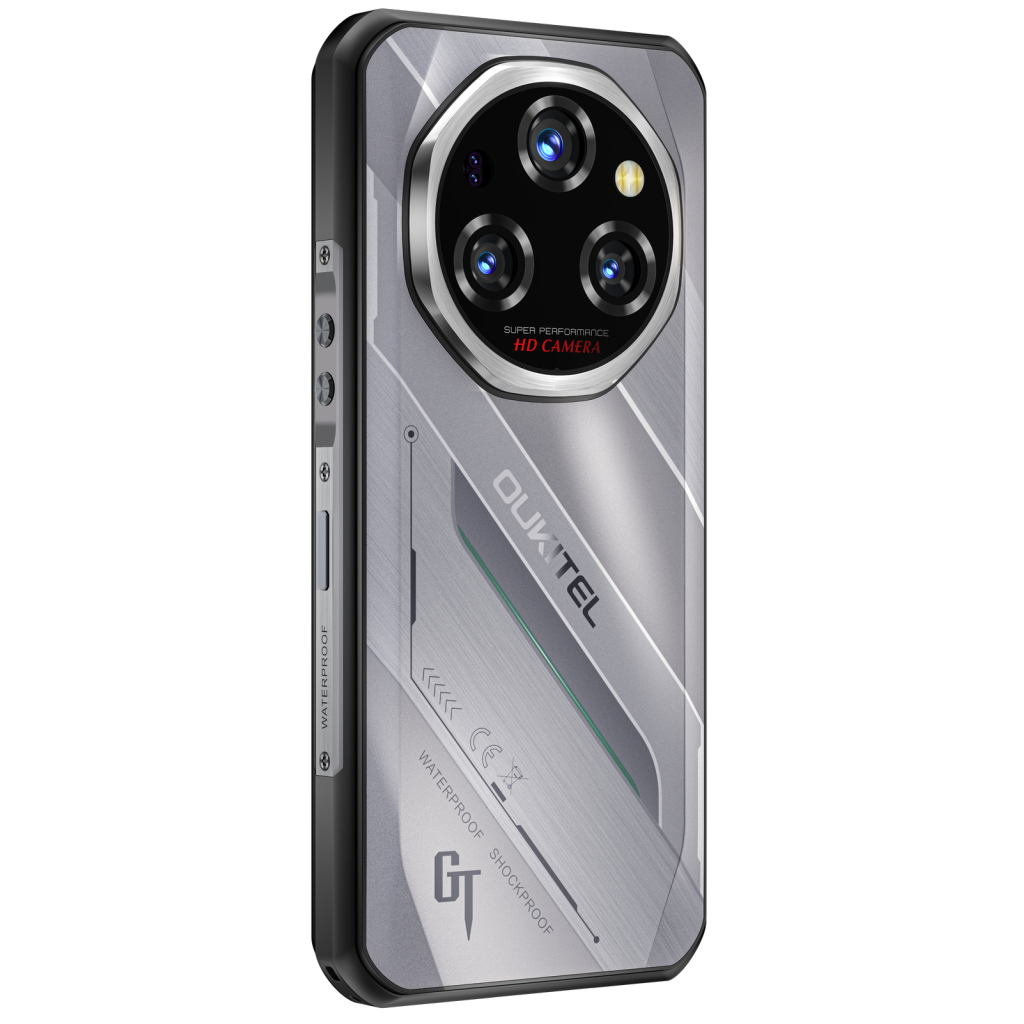 Мобільний телефон OUKITEL WP62 8/256GB Silver (6941749824684) - зображення 6