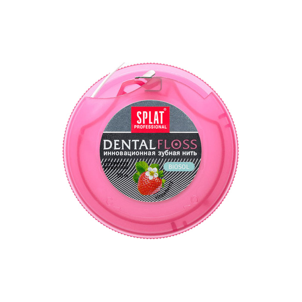 Зубна нитка Splat Professional Dental Floss з ароматом полуниці 30 метрів (4603014001757) - зображення 2