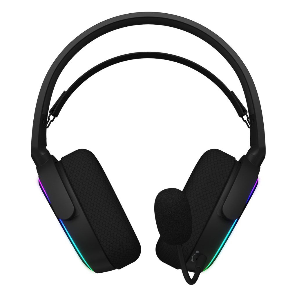 Навушники Hator Phoenix Wireless RGB Tri-mode Black (HTA-870) - зображення 2