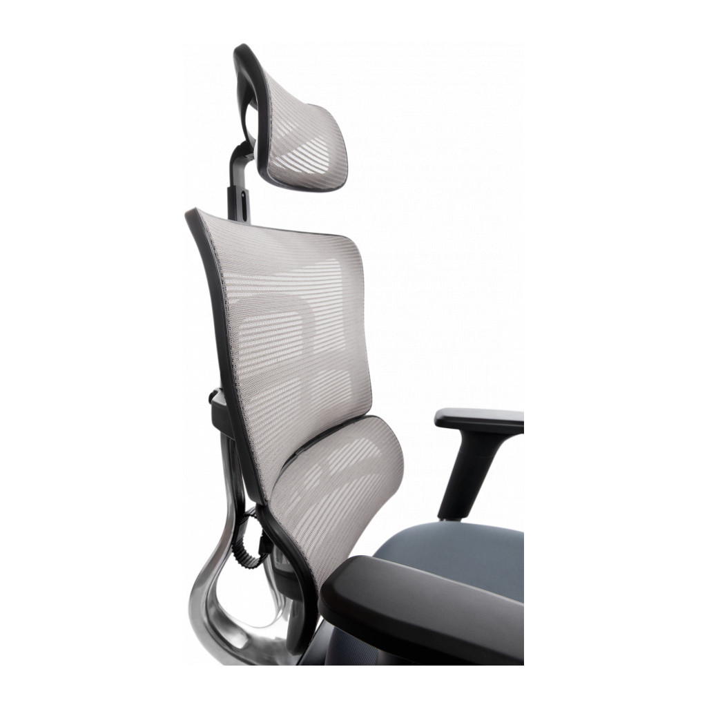 Офісне крісло GT Racer X-802 Bright Gray (X-802 Bright Gray (W-20 B-40)) - зображення 5