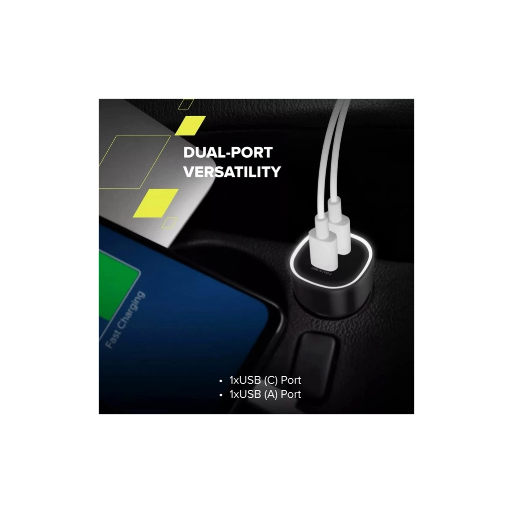 Зарядний пристрій Canyon 1xUSB + 1xUSB-C PD85W black (CNE-CCABR8AC) - зображення 10