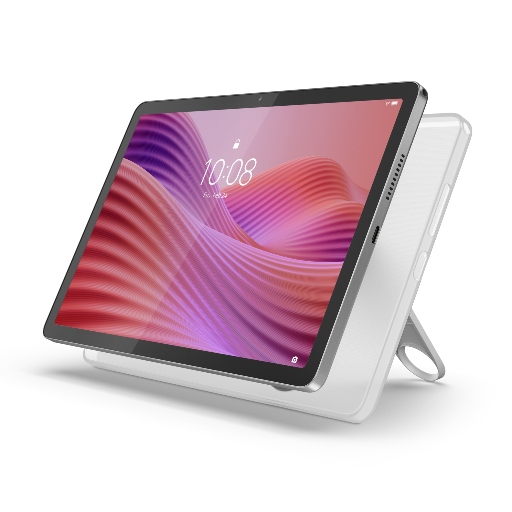Планшет Lenovo Tab 4/128 LTE Luna Grey + Clear Case (ZAEJ0050UA) - зображення 4