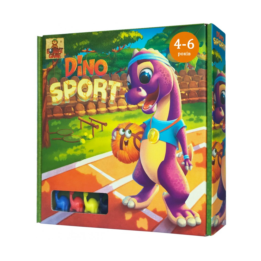 Настільна гра Bombat game Діно Спорт (4820172800231) - зображення 1
