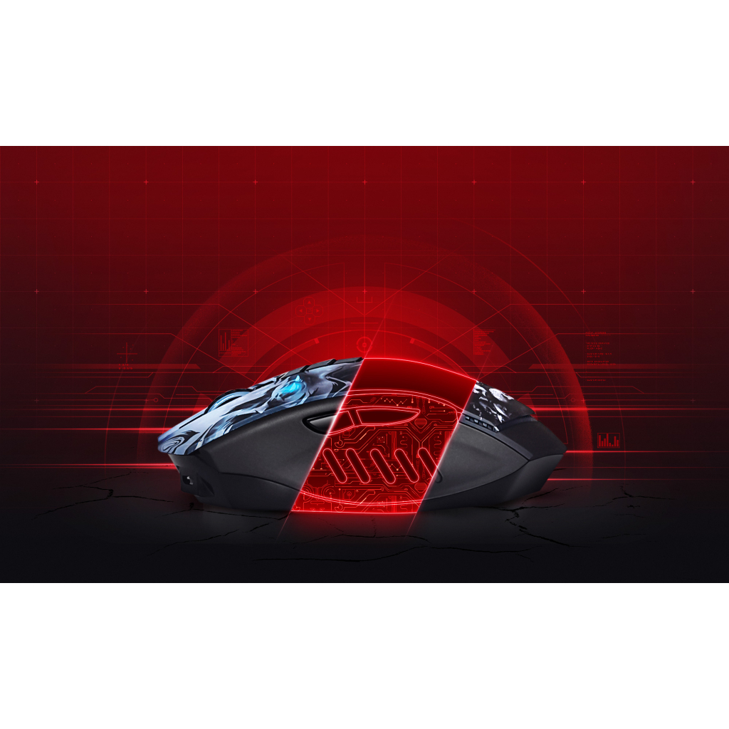 Мишка A4Tech Bloody R80 Plus Wireless Skull (4711421977326) - зображення 5