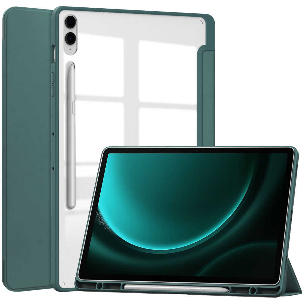Чохол до планшета BeCover Soft Edge stylus holder Samsung Tab S9 Plus (SM-X810/SM-X816)/S9 FE Plus (SM-X610/SM-X616) 12.4" (710406) - зображення 2
