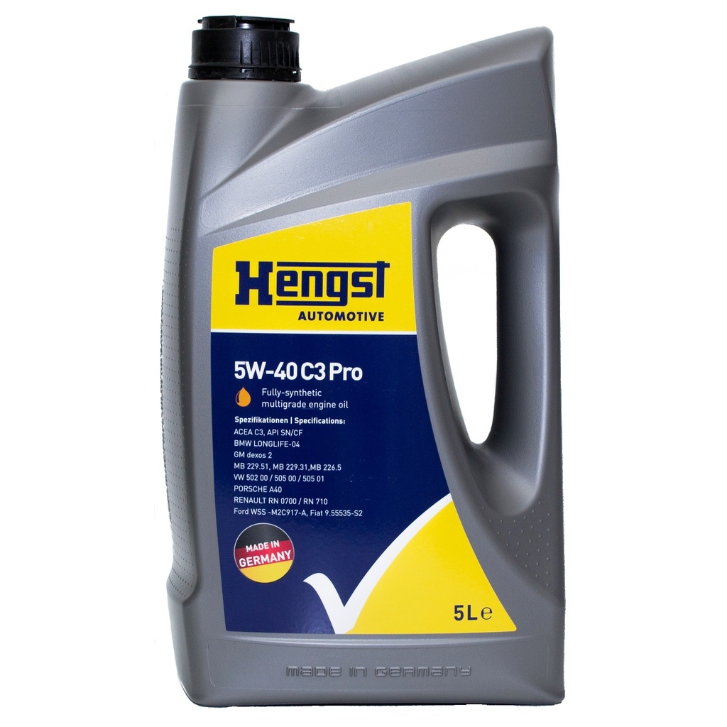 Моторна олива HENGST C3 Pro, 5л (549800000) - зображення 1